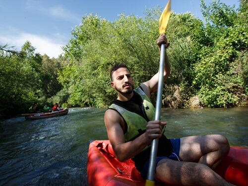 תמונה של שייט קיאקים