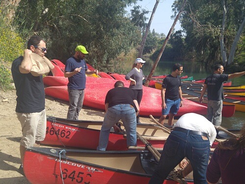 תמונה של שייט קיאקים