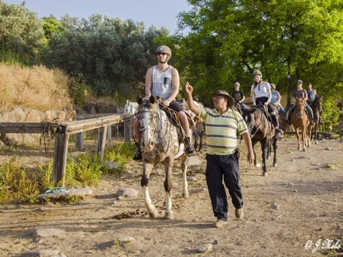תמונה של רכיבה על סוסים