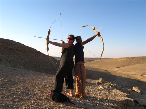 תמונה שצולמה בחץ וקשת מדברי - 1 תמונה של חץ וקשת מדברי - 1