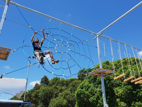תמונה שצולמה באדרנלין בשטח פארק אתגרים - 2 תמונה של אדרנלין בשטח פארק אתגרים - 2