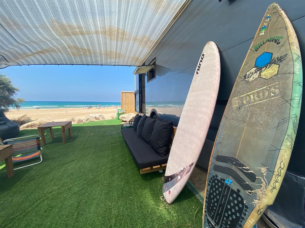 תמונה שצולמה בקרוואן על הכנרת - 1 תמונה של קרוואן על הכנרת - 1