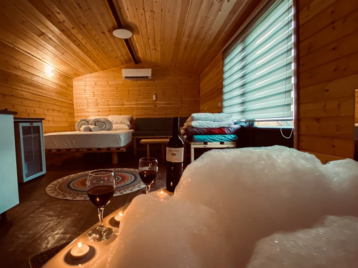 תמונה של בקתות העץ + ג'קוזי - 4