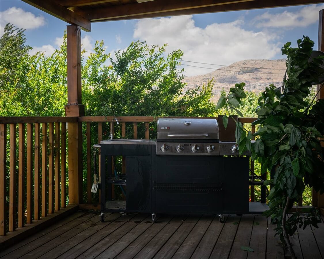 תמונה של בקתות עץ בטבע - 7