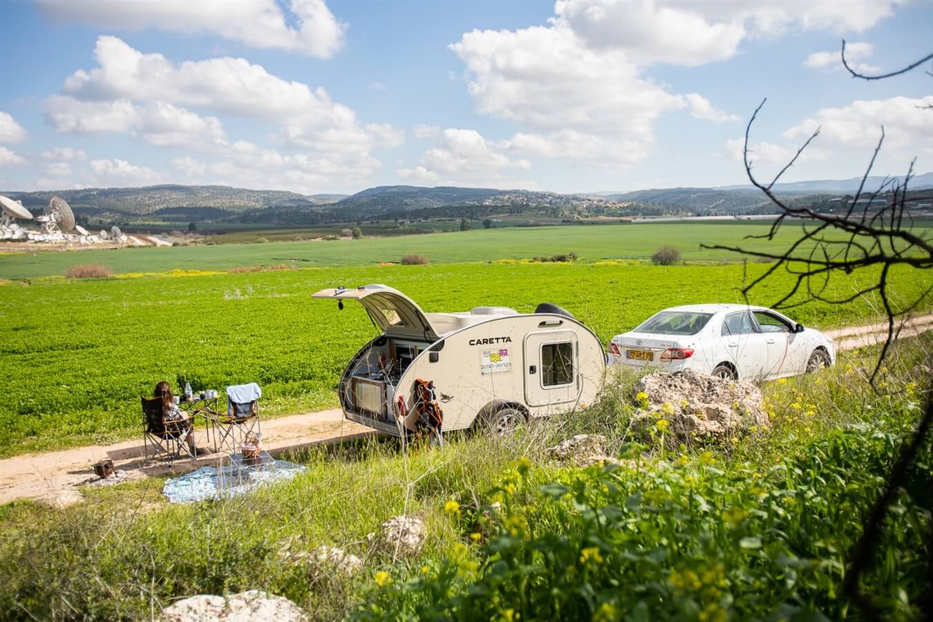 תמונה שצולמה בהקרוואן הצהוב - 1 תמונה של הקרוואן הצהוב - 1