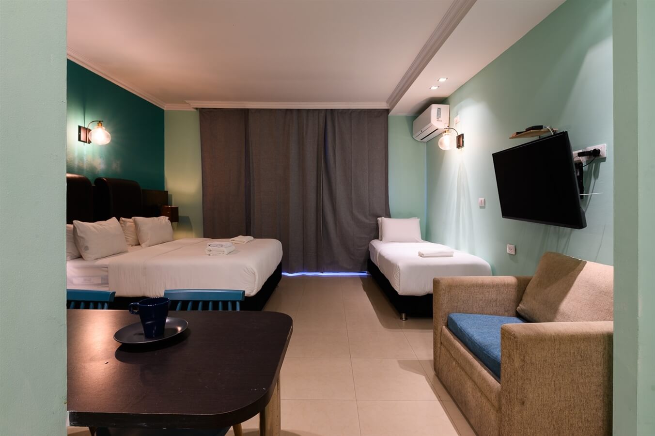 תמונה של חדר קלאסיק טריפל עם נוף לים - 10